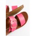 Doti Hot Pink Buckle Slide